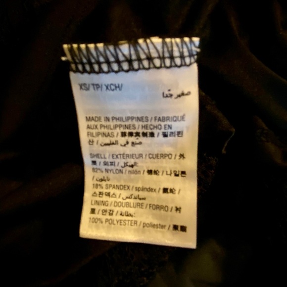 Bar III Black Long Sleeve Sexy Lace Blouse Flowy Sleeves Nylon Spandex XS - Picture 9 of 10